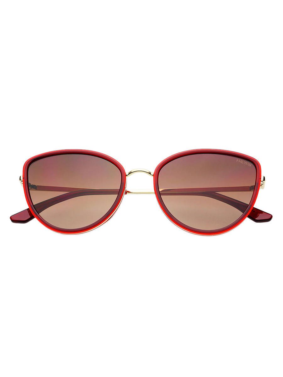 Luna Sunglasses - Dark Cherry