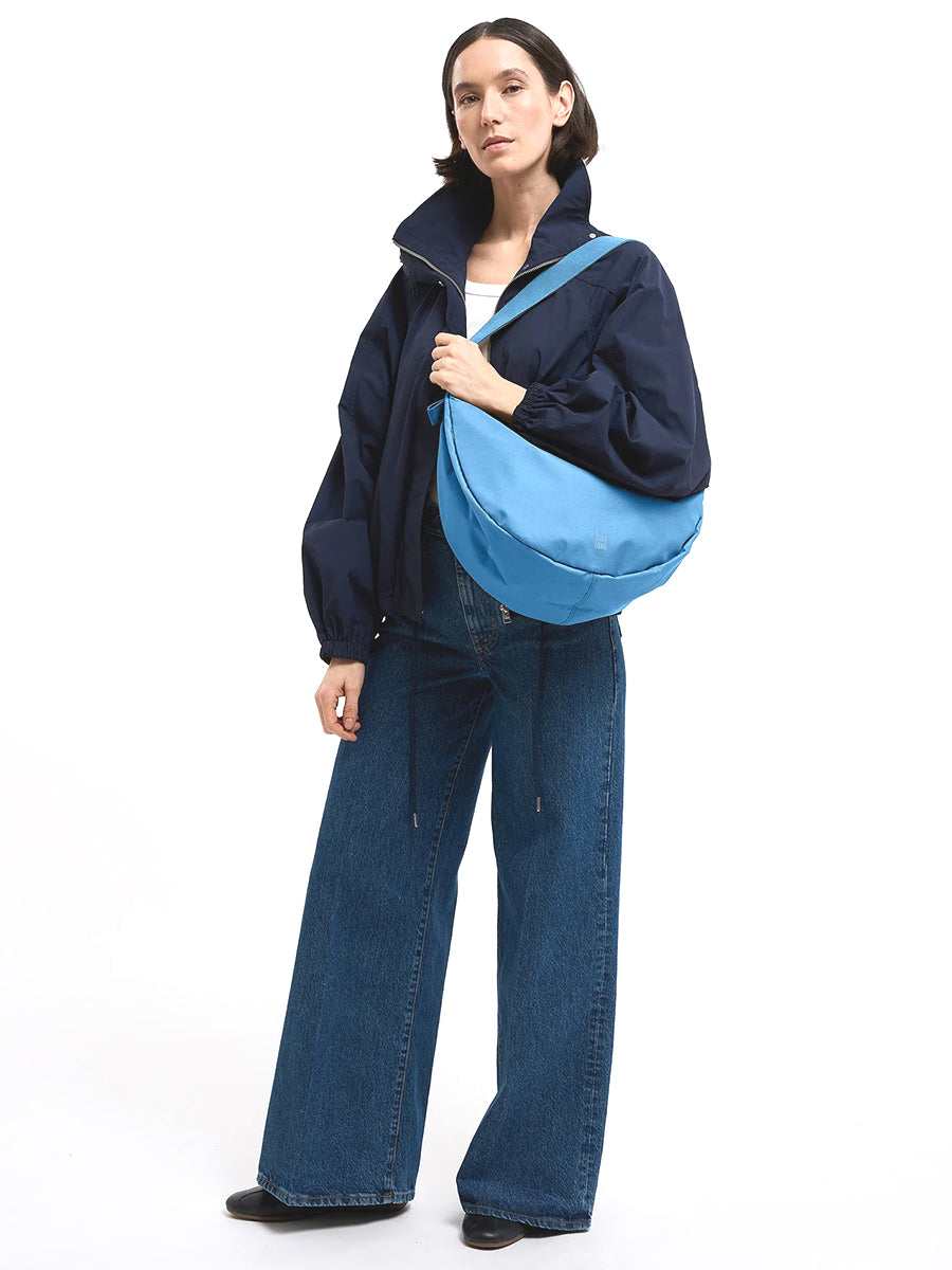 The Moon Bag Large - Aqua