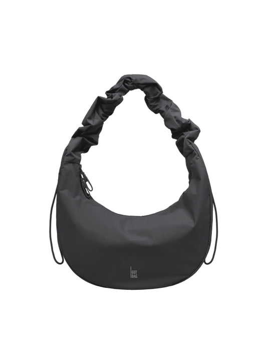 The Moon Bag Ruffle - Black