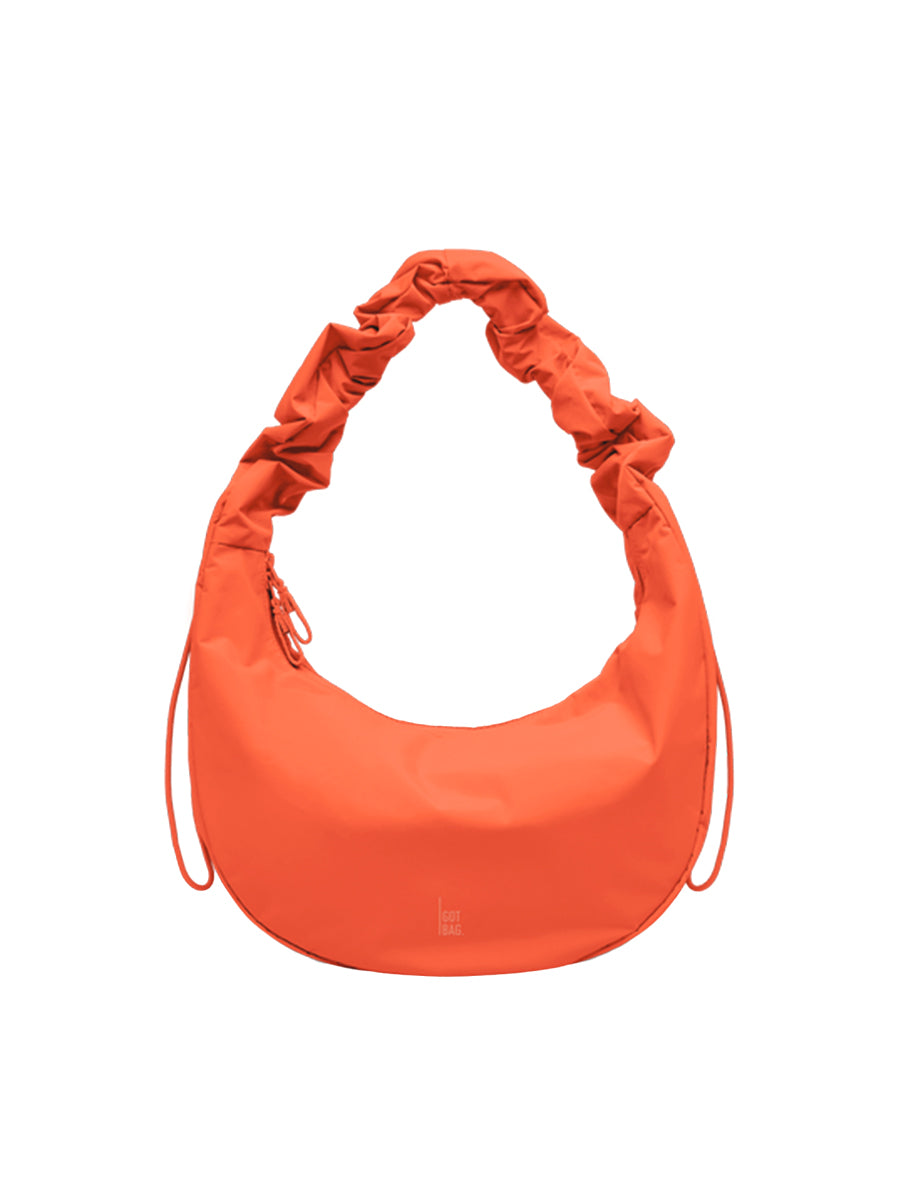 The Moon Bag Ruffle - Hot Coral