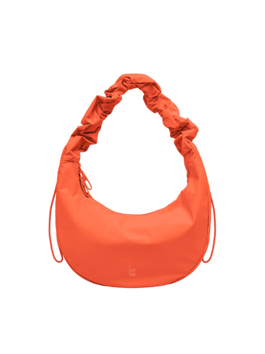 The Moon Bag Ruffle - Hot Coral
