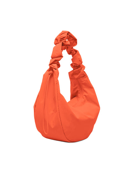 The Moon Bag Ruffle - Hot Coral