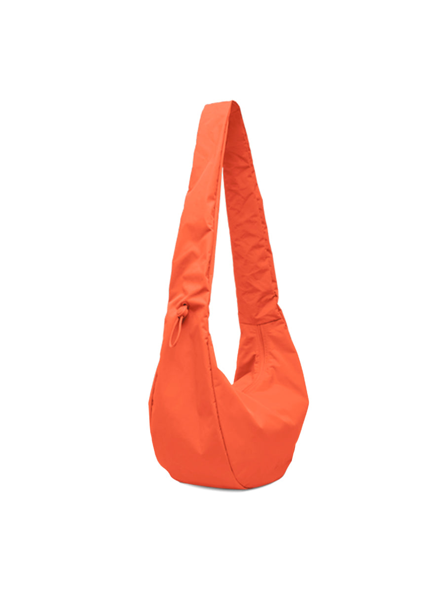 The Moon Bag Ruffle - Hot Coral