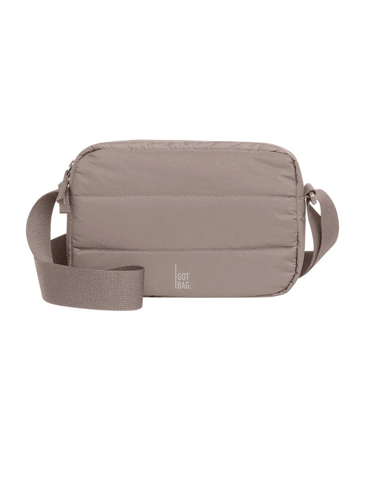 The Puffer Crossbody Bag - Oyster