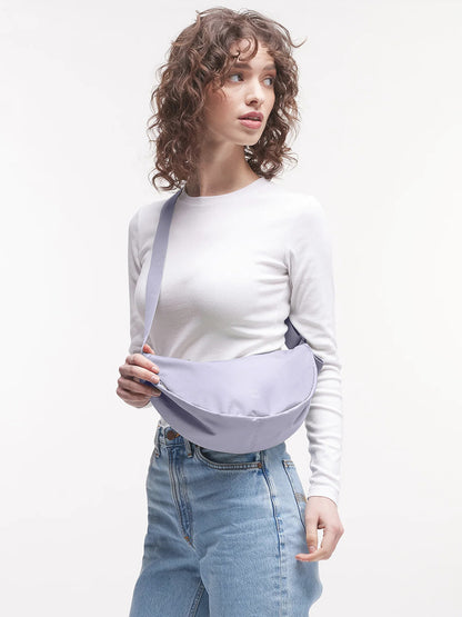 The Moon Bag Small - Purple Coral