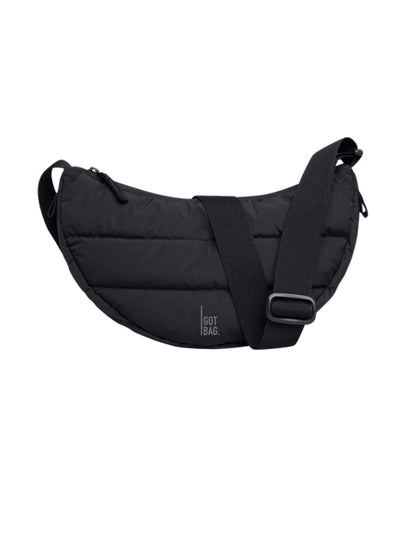 The Puffer Moon Bag Small - Black