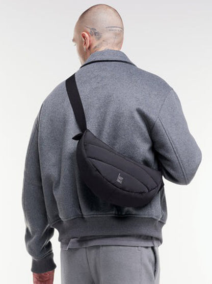The Puffer Moon Bag Small - Black