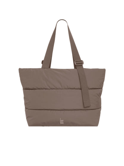 The Puffer Tote Bag - Oyster