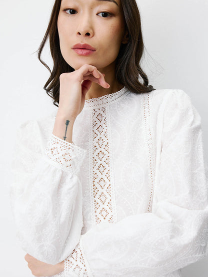 Abigail Blouse - Ivory