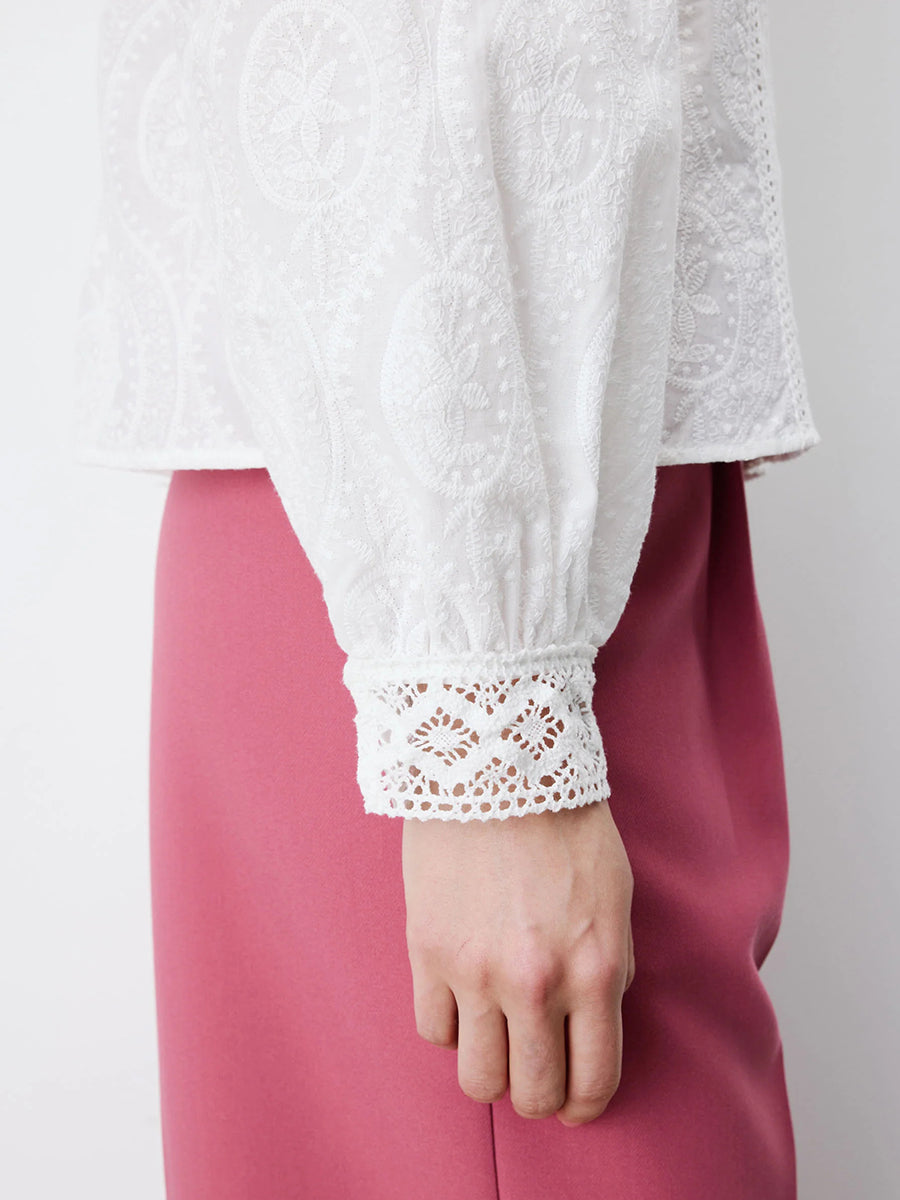 Abigail Blouse - Ivory