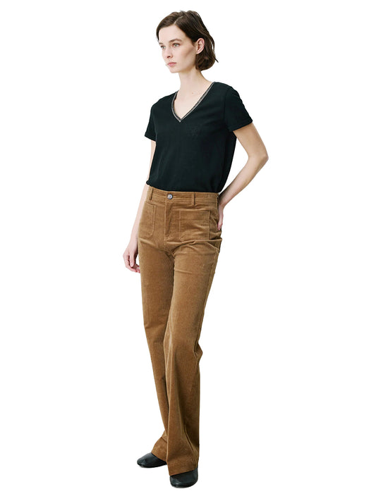 Alban Corduroy Pants - Coffee