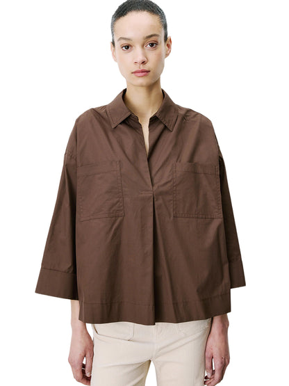 Ambre Blouse - Chocolate