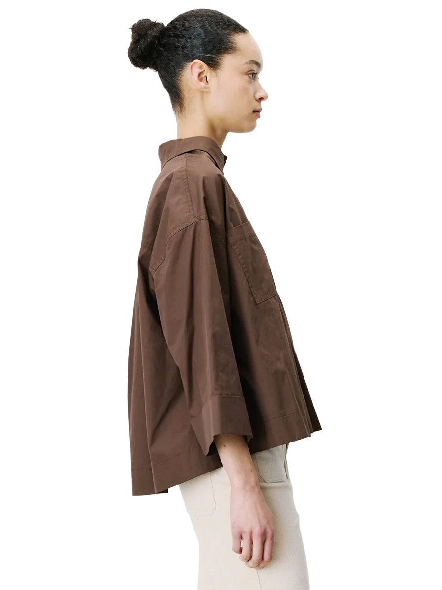 Ambre Blouse - Chocolate