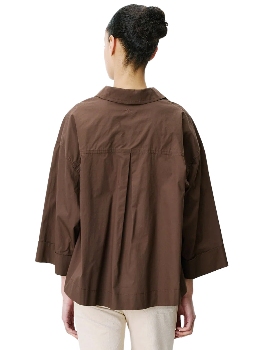 Ambre Blouse - Chocolate