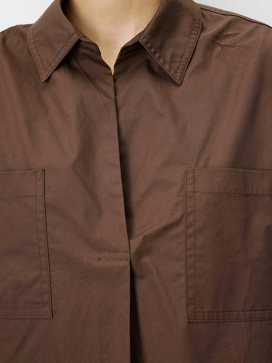 Ambre Blouse - Chocolate
