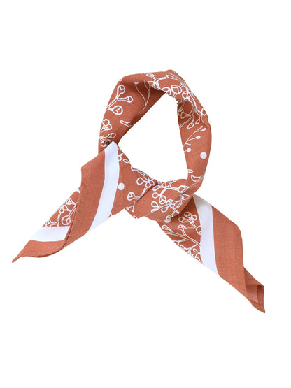 Baby's Breath Bandana - Burnt Orange