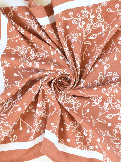 Baby's Breath Bandana - Burnt Orange