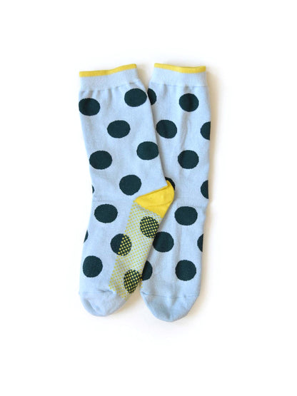 Clipper Polka Dot Crew Socks