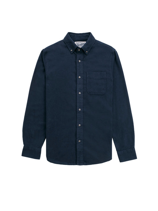SH2120 Cotton Flannel Shirt - Navy