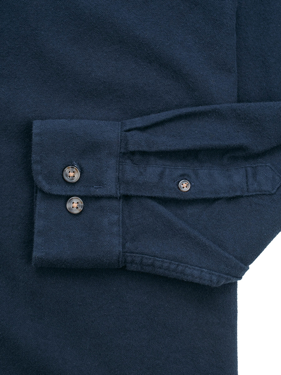 SH2120 Cotton Flannel Shirt - Navy