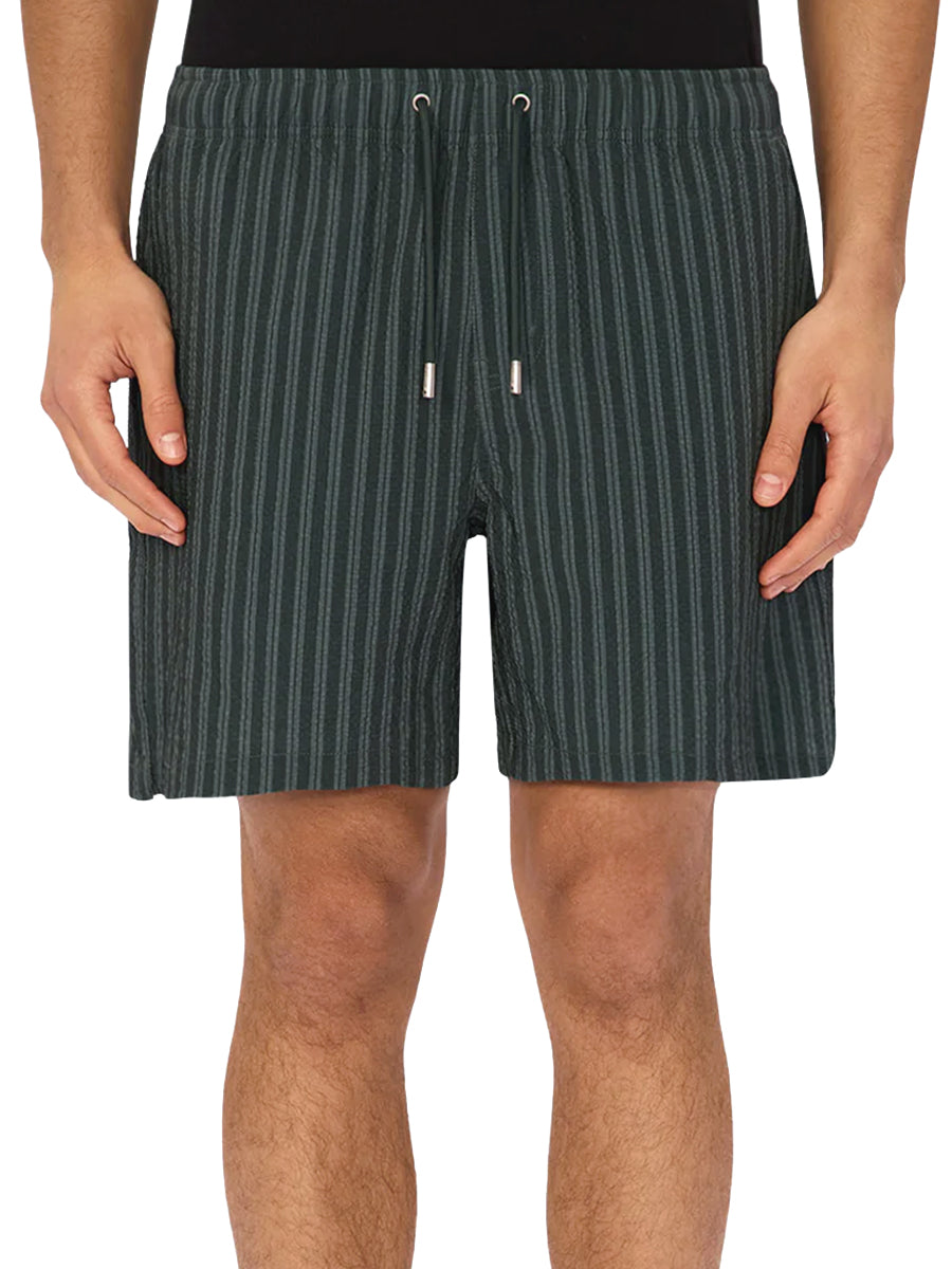 The Berkeley Swim Shorts - Dark Teal & Arctic