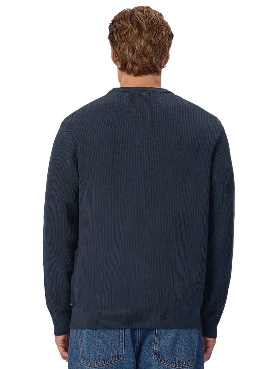 The Boston Knit Crewneck - Pacific