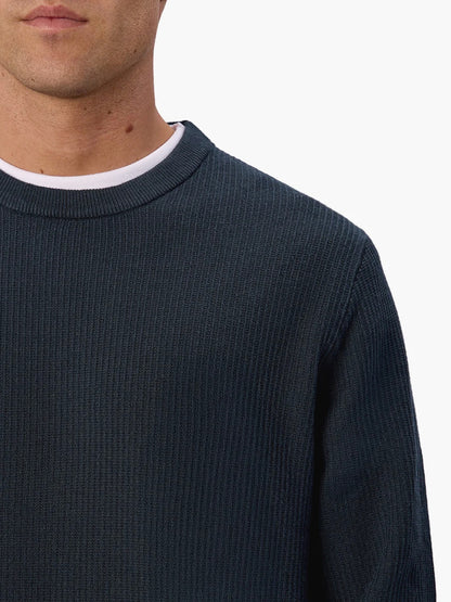 The Boston Knit Crewneck - Pacific