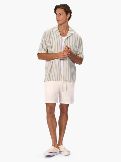 The Cresta Short Sleeve Shirt - Mint & Aqua