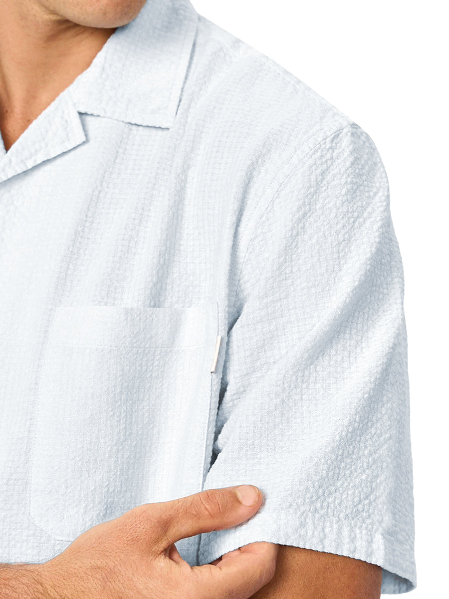 The Ecuador Short Sleeve Shirt - Frost