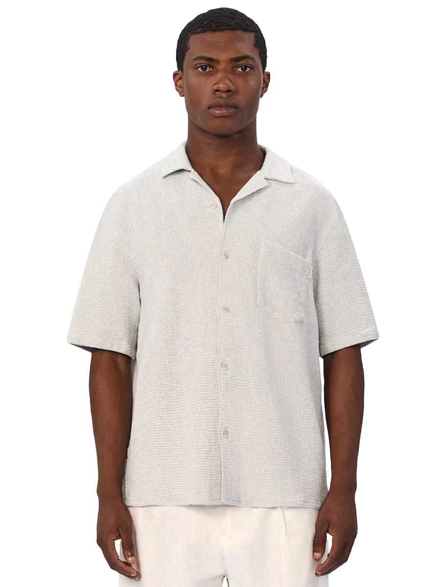 The Franklin Short Sleeve Shirt - Blue Combo