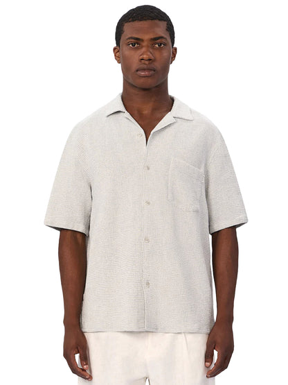 The Franklin Short Sleeve Shirt - Blue Combo
