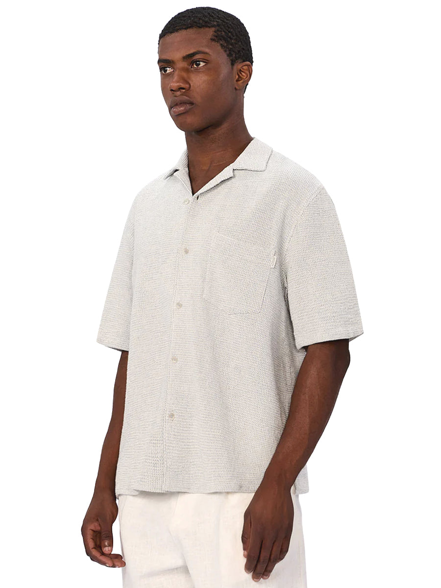 The Franklin Short Sleeve Shirt - Blue Combo