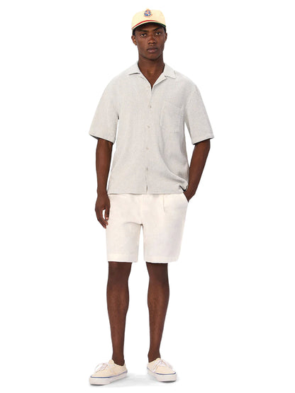 The Franklin Short Sleeve Shirt - Blue Combo