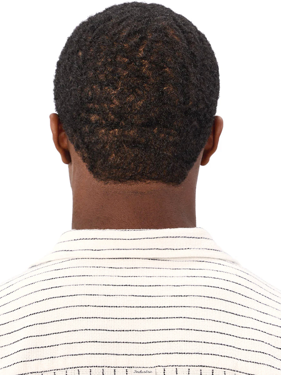 The Gilcrest Short Sleeve Shirt - White & Navy