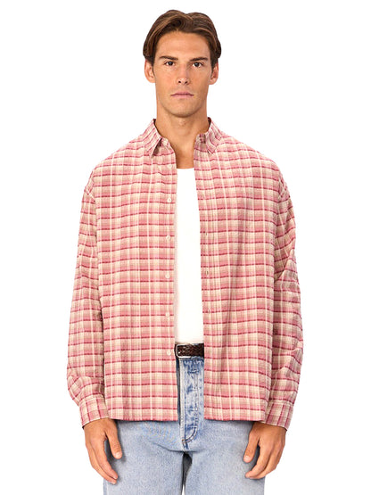 The Kentucky Long Sleeve Shirt - Rose Combo