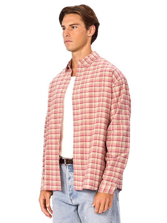 The Kentucky Long Sleeve Shirt - Rose Combo