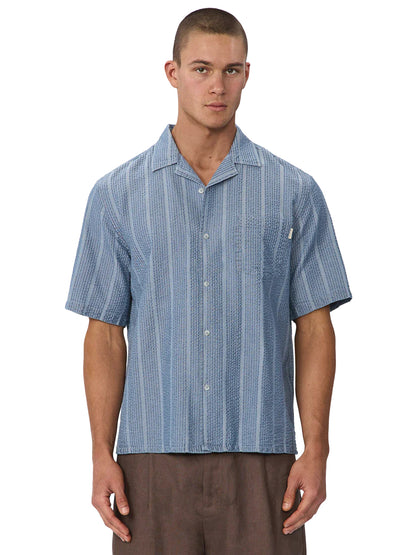 The Kimbridge Short Sleeve Shirt - Indigo