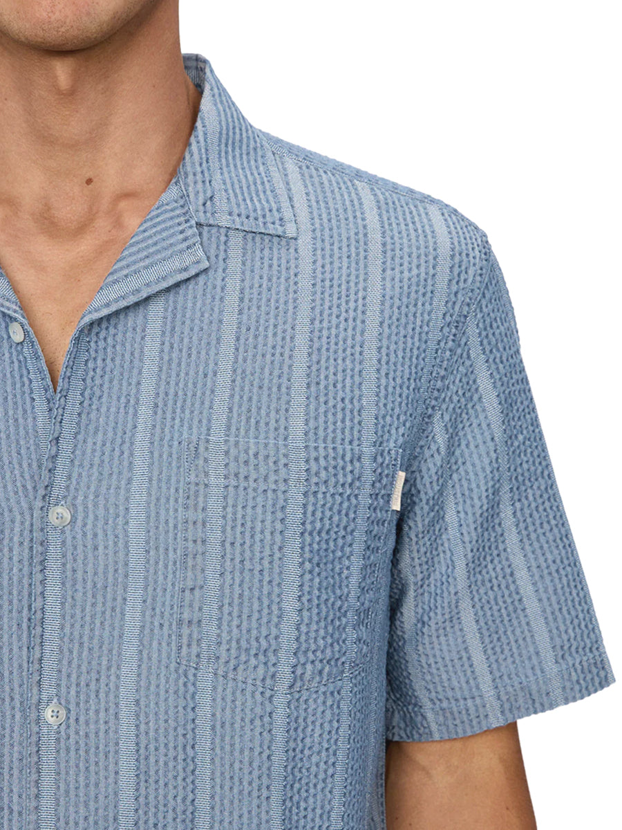 The Kimbridge Short Sleeve Shirt - Indigo
