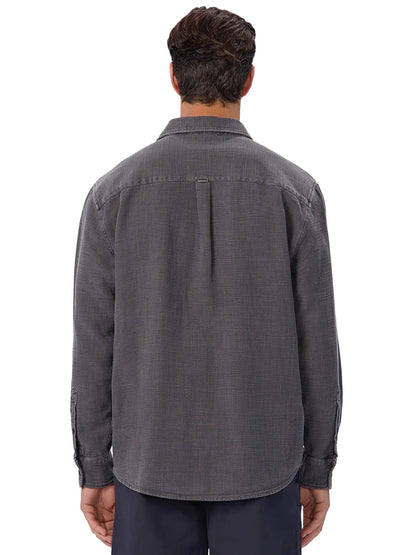 The Lisbon Long Sleeve Shirt - Asphalt