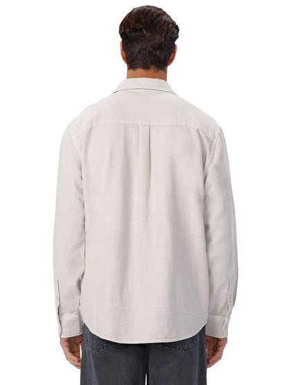 The Lisbon Long Sleeve Shirt - Ghost