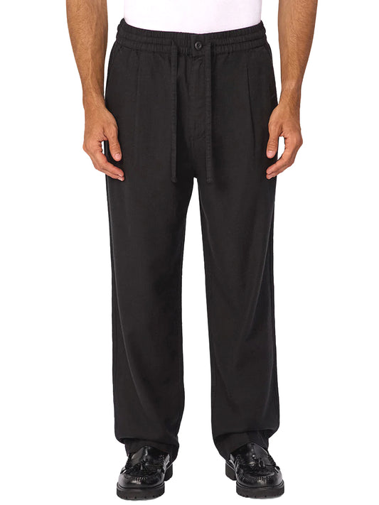 The Relaxed Mallorca Pants - Over Dyed Black