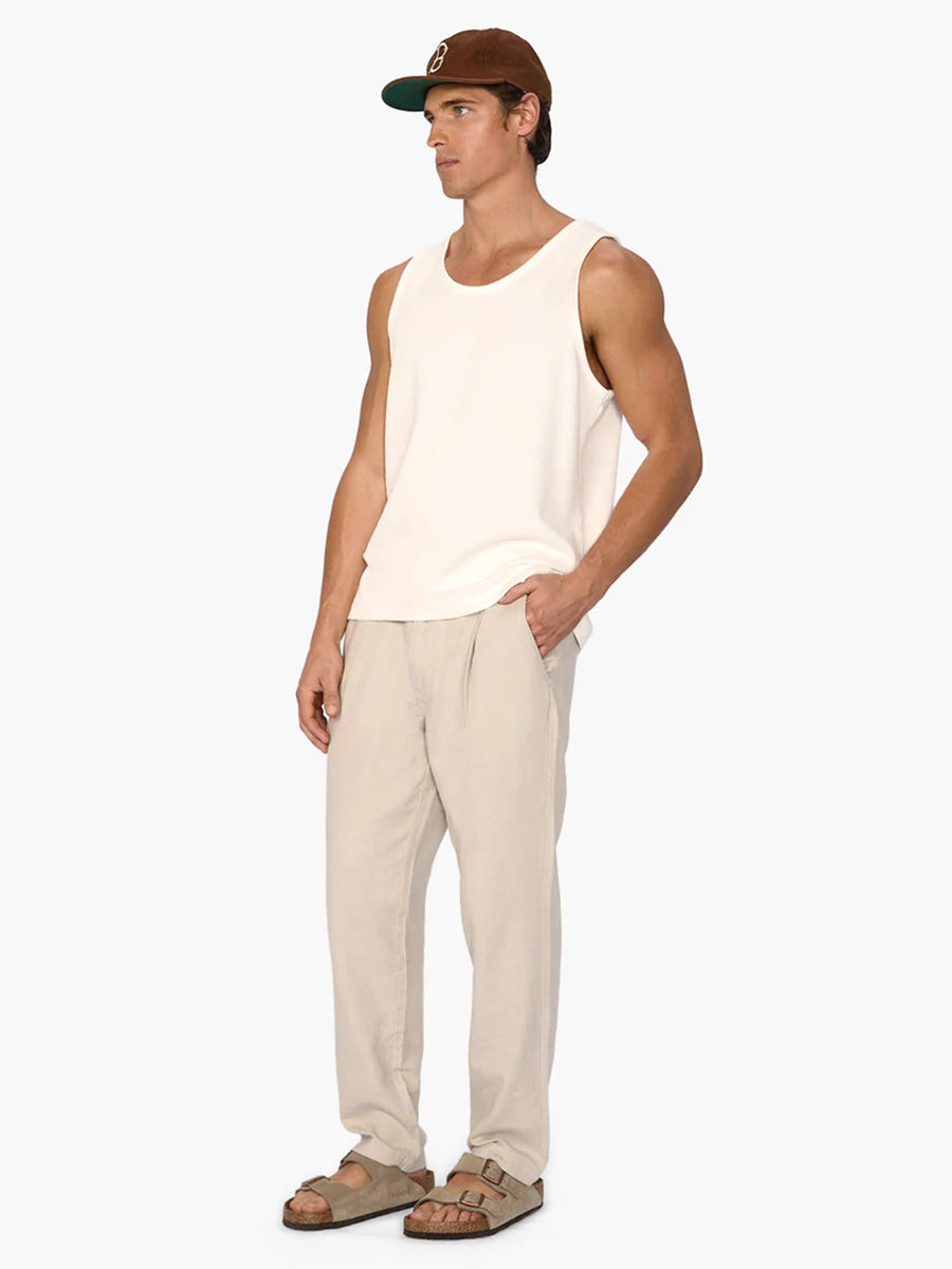 The Relaxed Mallorca Pants - Stone