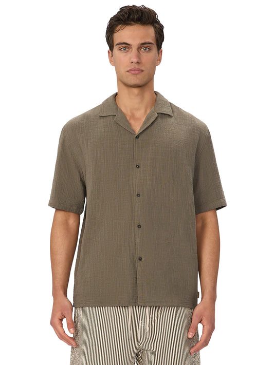 The Seguro Short Sleeve Shirt - Leaf