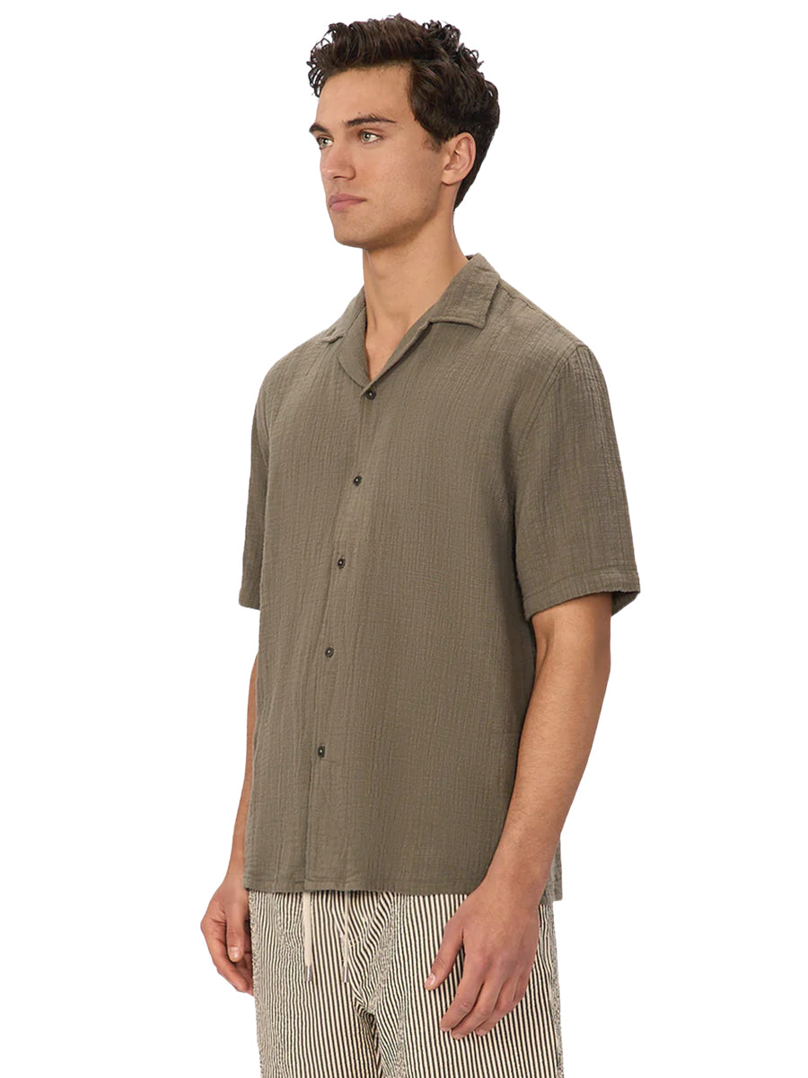 The Seguro Short Sleeve Shirt - Leaf