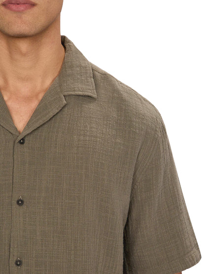 The Seguro Short Sleeve Shirt - Leaf