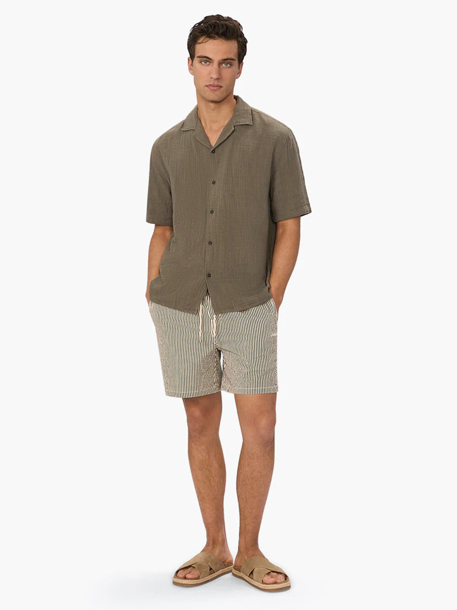 The Seguro Short Sleeve Shirt - Leaf