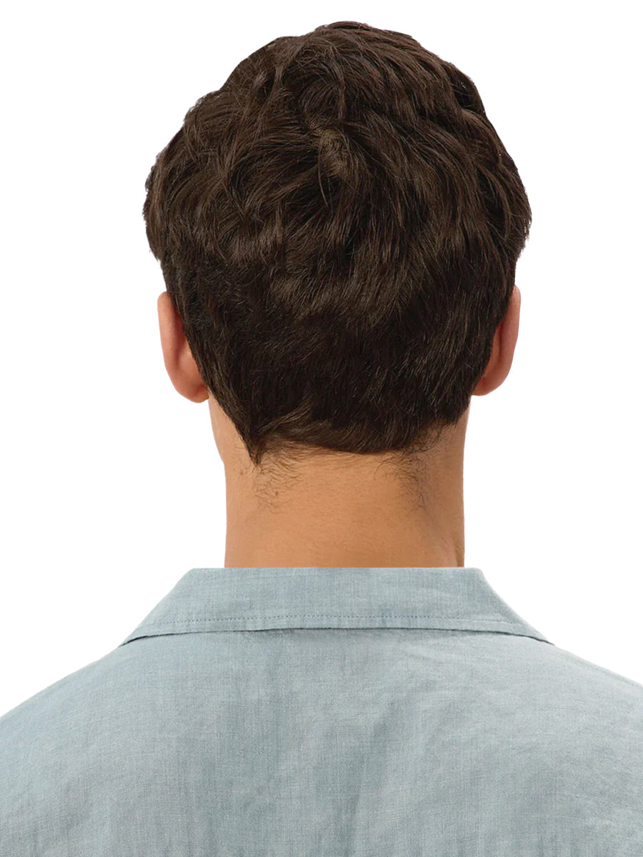 The St. Martins Linen Short Sleeve Shirt - Marine