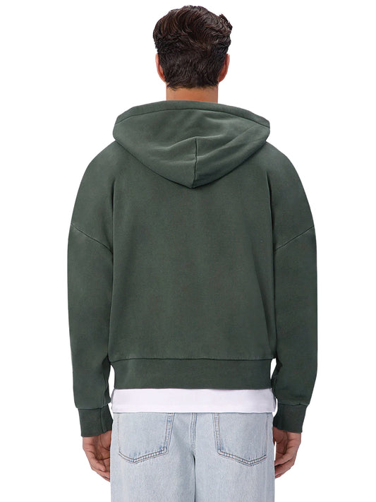 The Staten Zip-Through Hoodie - Lawn