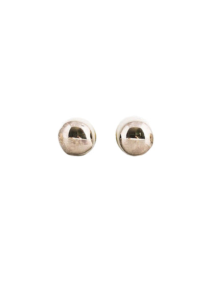 Dot Studs - Shiny Silver