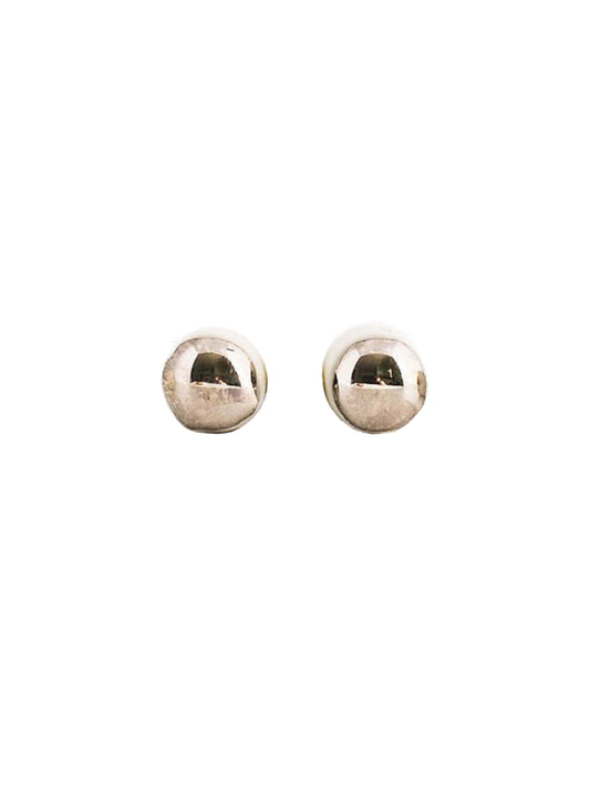 Dot Studs - Shiny Silver